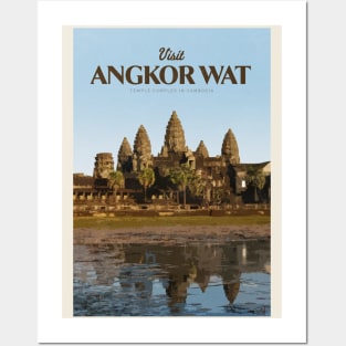 Visit Angkor Wat Posters and Art